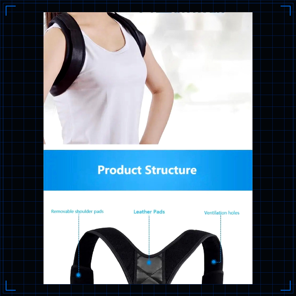 PostureMaxx™ Adjustable Back Corrector