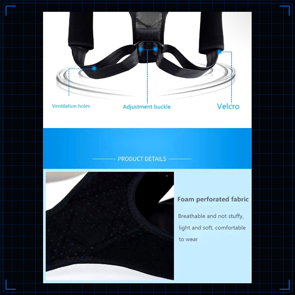 PostureMaxx™ Adjustable Back Corrector
