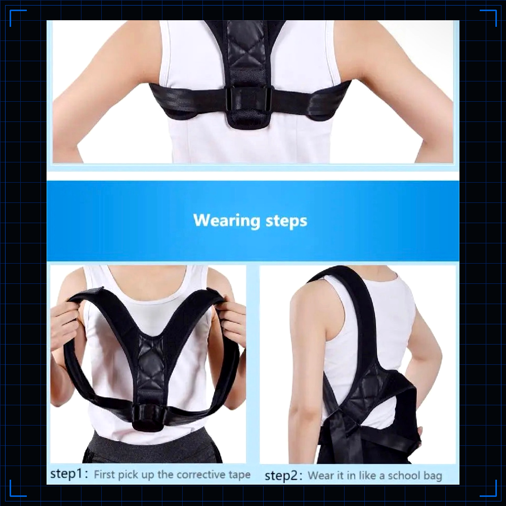 PostureMaxx™ Adjustable Back Corrector